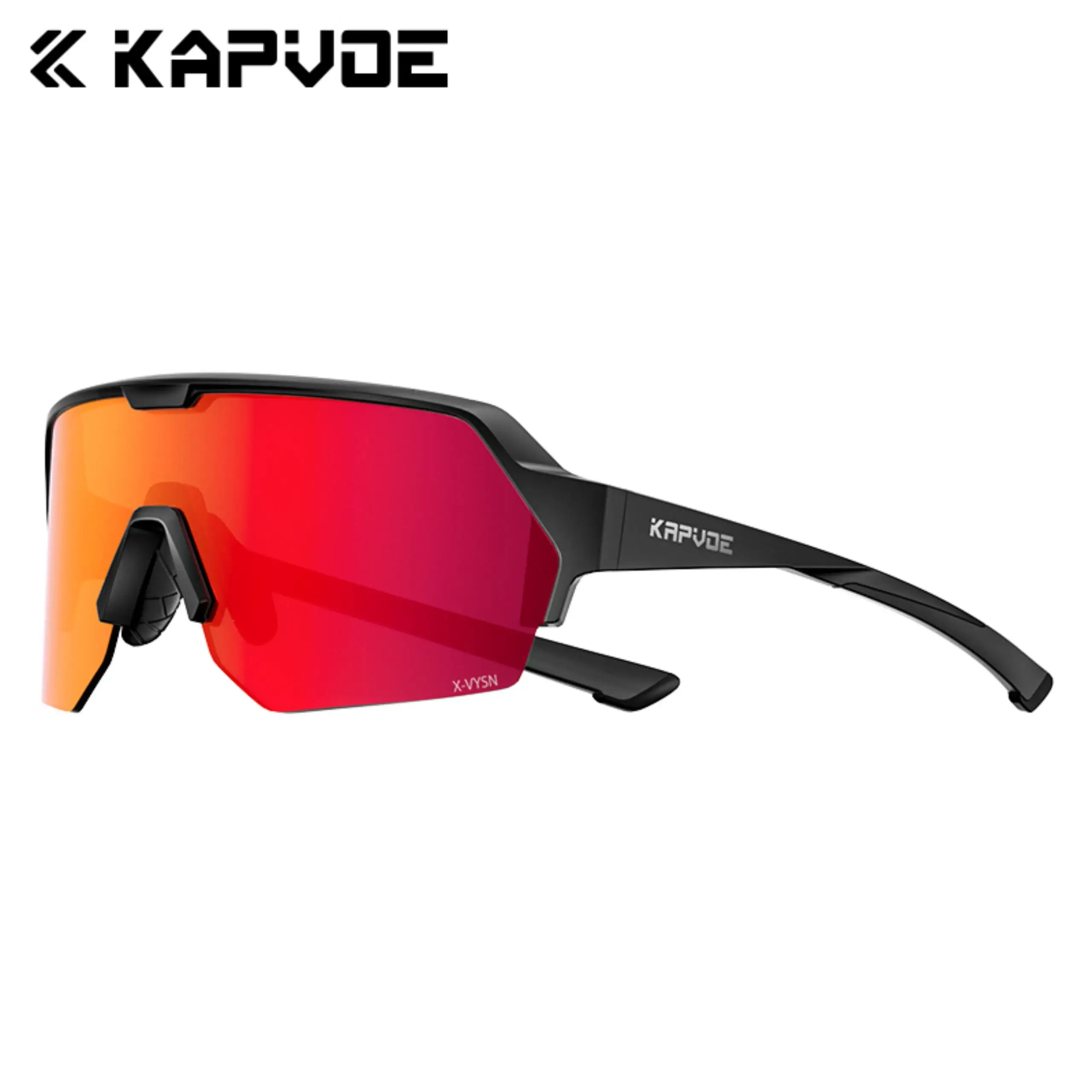 KAPVOE Neue Fahrrad Outdoor Radfahren Gläser Sonnenbrille Männer Frauen MTB UV400 Straße Sport Brillen Camping Wandern Laufen Brille