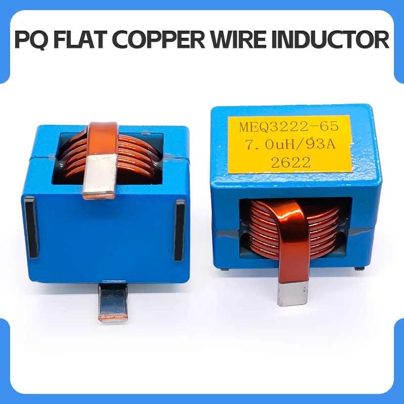 PQ3222 5UH 7UH 93A High Current Storage Inductor New Energy Plug-in High Quality Flat Copper Wire Filter Coil