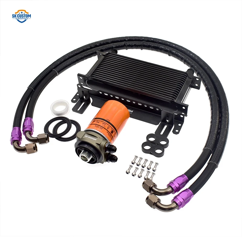 

Комплект масляного радиатора для двигателя VW CC GTI A4L A6L B8 Q3 Q5 1.8T 2.0T Gen2 Ea888