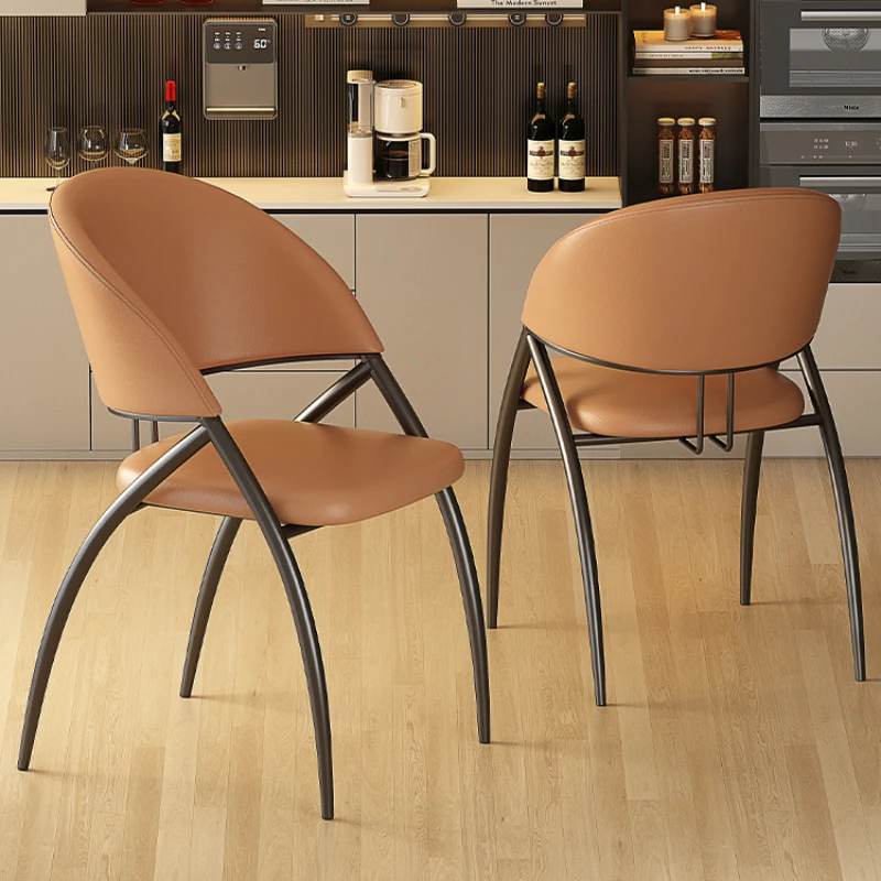 Ofis lüks oturma odası sandalyeleri moda avrupa makyaj kütüphane oturma odası sandalye su geçirmez Ultralight Sedie Cucina mobilya