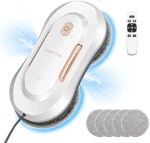 

Робот-мойщик окон CL3 - сила всасывания 3000 Па, двойное распыление, автоматическая очистка стекол с пультом ДУ