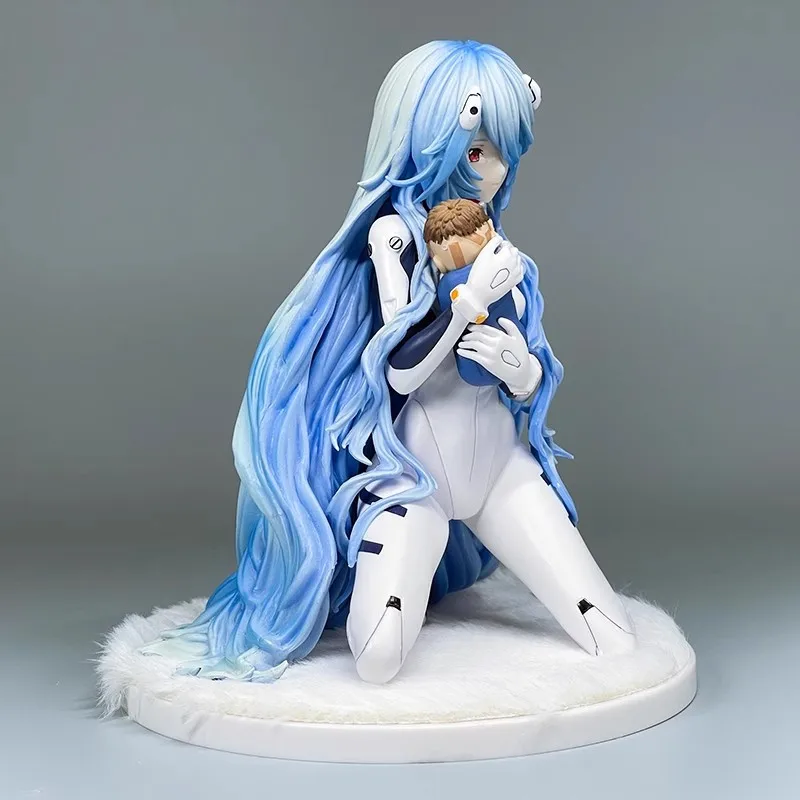 新エヴァンゲリオン アニメフィギュア 惣流・アスカ・ラングヘア 跪きポーズ コレクタブルモデル ドール アニメテーマの部屋の装飾 おもちゃ＆趣味