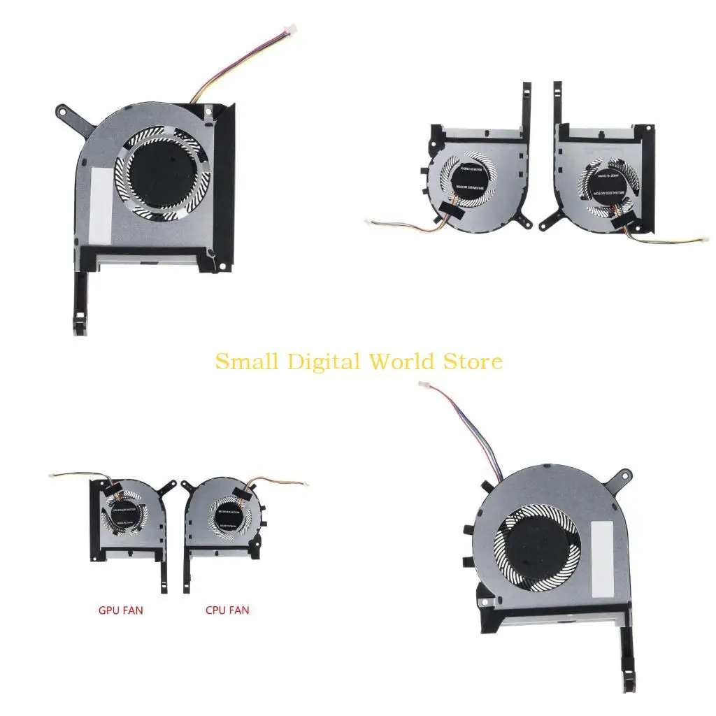 

77UB Durable Computer CPU Coolers Fan Radiators for TUF505 TUF506 TUF565 TUF566 TUF705 Notebook High Cooling Radiators Fan