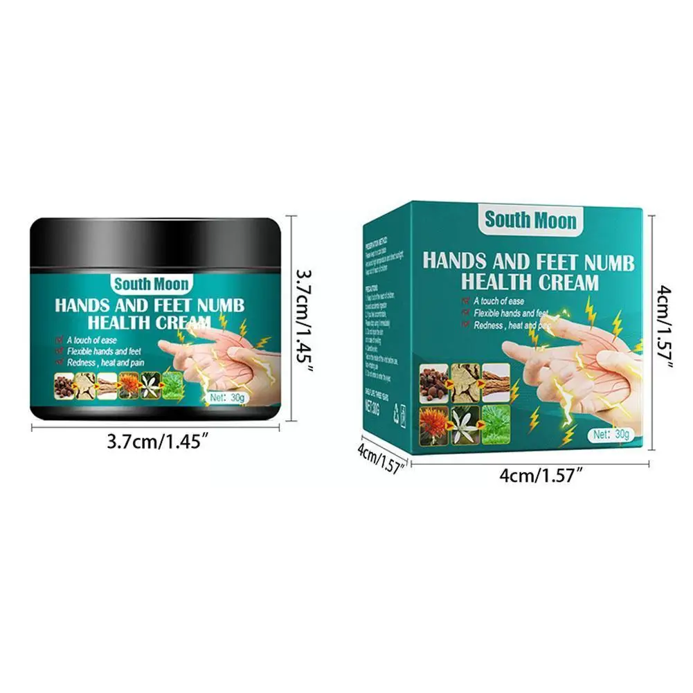 Nerve Pain Relief Cream 30g Hand Foot Pain Relief Ointment Cramps Plaster Muscle Herbal Medical R9Q1