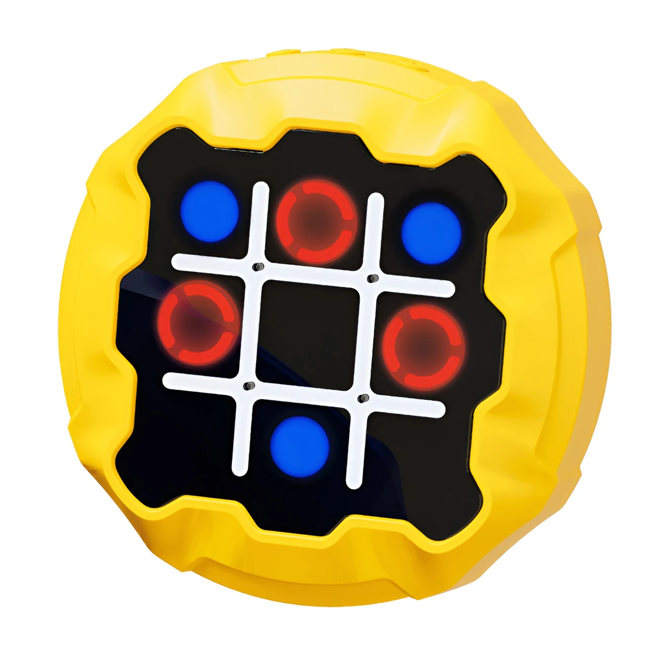 Children's tic-tac-toe handheld game machine multi-functional whack-a-mole two casual battle educational toy