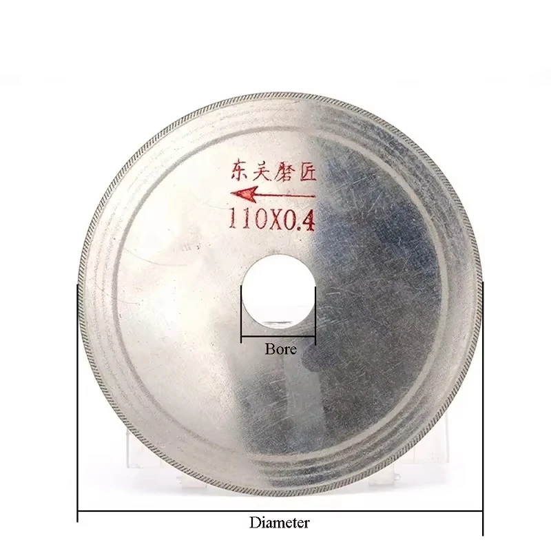 

1Pcs Super-Thin Diamond Saw Blades 80~200mm Bevel Tooth Blade Lapidary Cutting Disc Saws For Agate Glass Gems Stone Slits