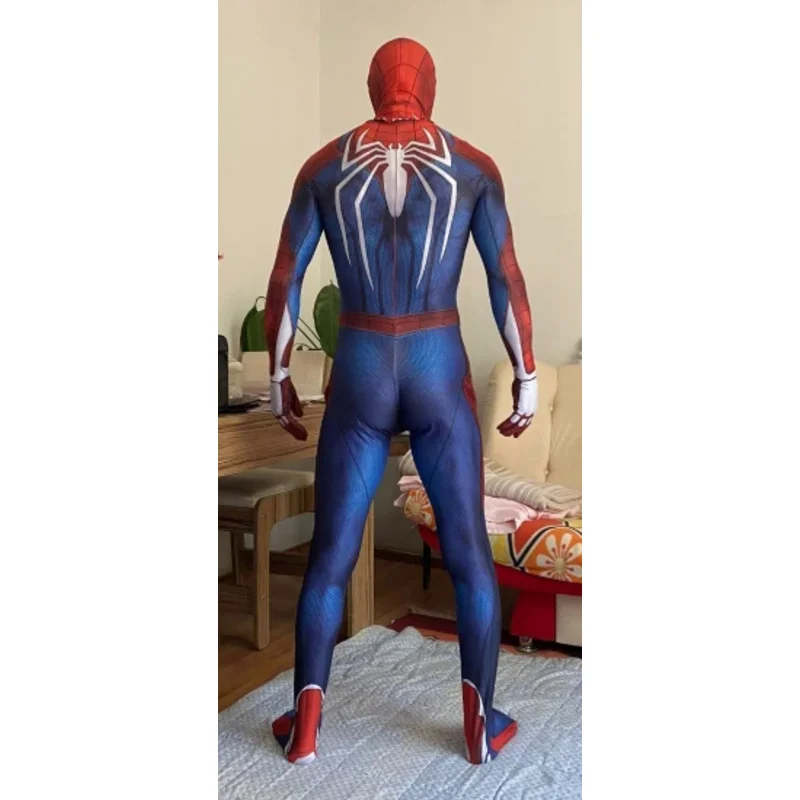 Disfraz de superhéroe para niños y adultos, traje de Halloween, PS4, Zentai, mono de cuerpo completo