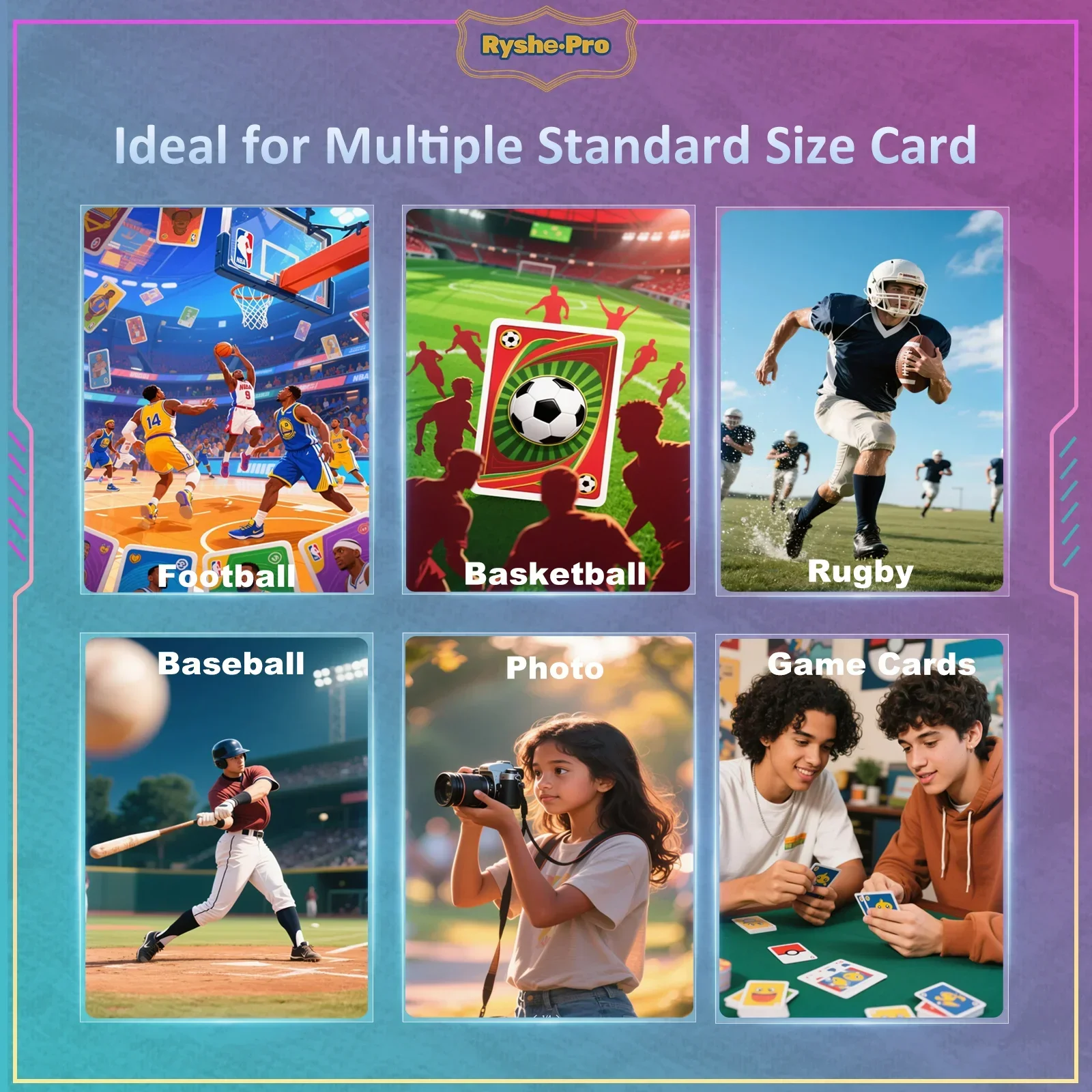 350 Uds. Fundas de tarjetas estándar mate de 66x91mm y fundas interiores de 64x89mm Protector de tarjetas comerciales TCG para juegos de mesa de Tarot MTG PKM