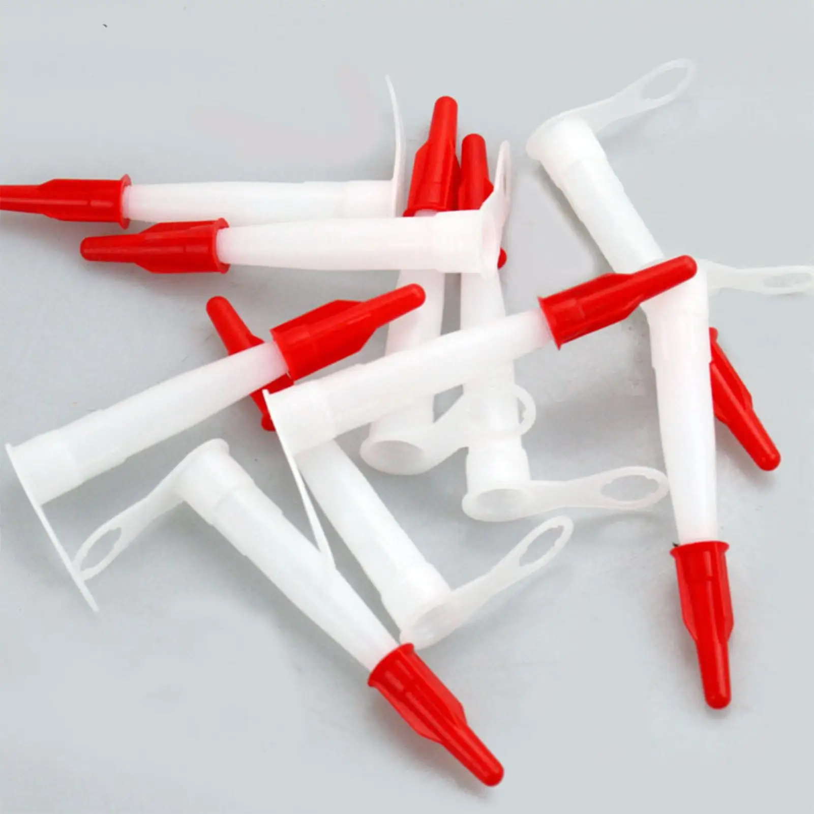 Caulking Tube End Caps 6Pcs/set Caulk Saver Glue Nozzle Tip Silicone Sealing Head with Cap for Bathroom Tiles Wall Putty