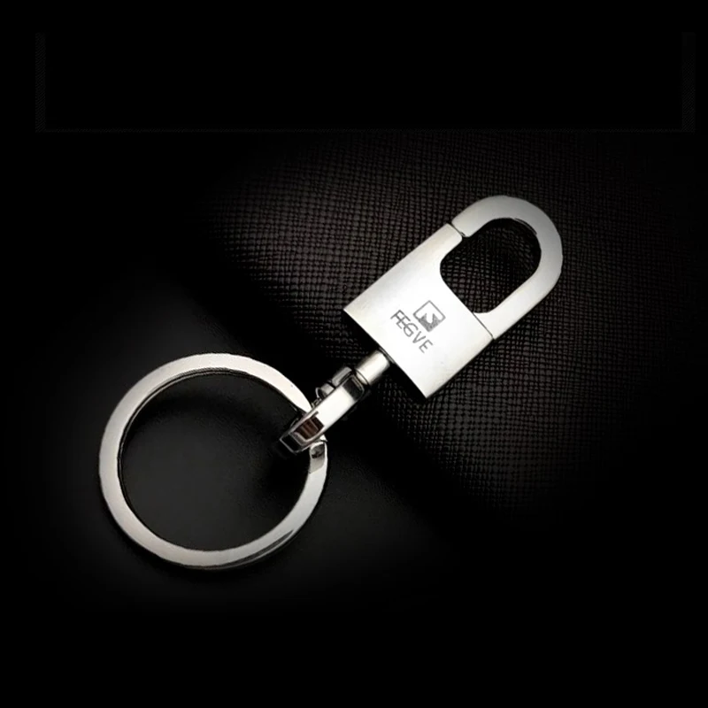 High Quality Men Waist Hanging Car Key Chain Key Ring 316 Stainless Steel Simple Keychain Key Holder Belt Buckle Accessory