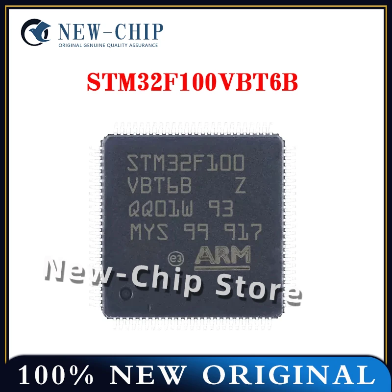 1PCS-20PCS/LOT  STM32F100VBT6B  LQFP100  Microcontroller MCU  STM32F100  NEW ORIGINAL