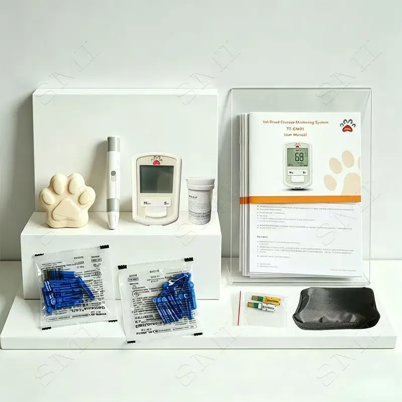 Portable Blood Glucose Monitor for Cats and Dogs