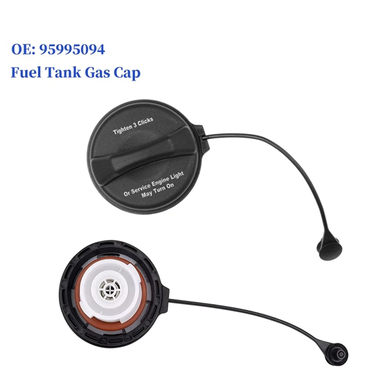 95995094 Auto Replacement Parts Gas Cap Fuel Tank Cap Fits for Buick Cadillac Chevrolet GMC Pontiac Hummer Saturn