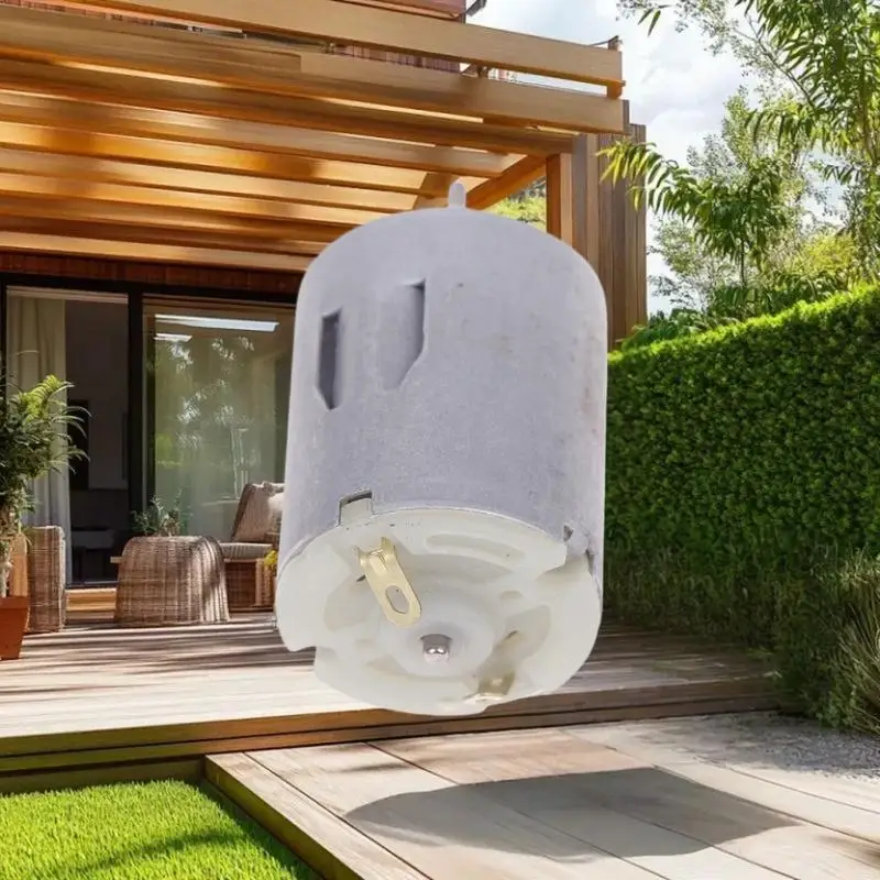 Micromotor, koolborstel, hoge snelheid, R280, DC 3V-9V Ideaal voor doe-het-zelf speelgoedauto's en bootconstructies