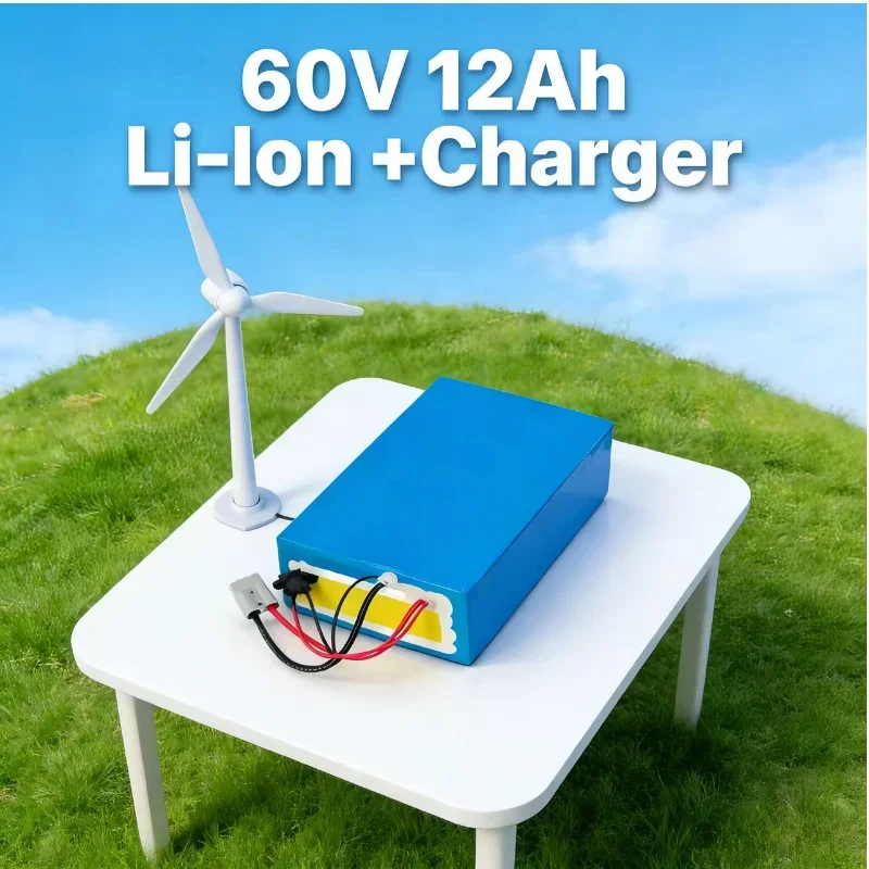 

Custom-Fit 60V 12Ah 12A City Coco Battery Pack - Fits 350W-750W Electric Scooters | 3A Charger | Excludes 10Ah/15Ah Models