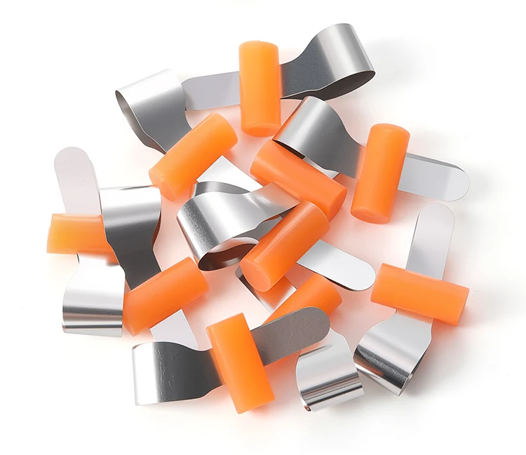 100 Stück AZDENT Dental-Matrixbänder, segmentierte, konturierte Metallmatrizen mit Positionierung, 5/6/7/8/9 mm Breite, für Zahnärzte und die Zahnmedizin. – Detail 6