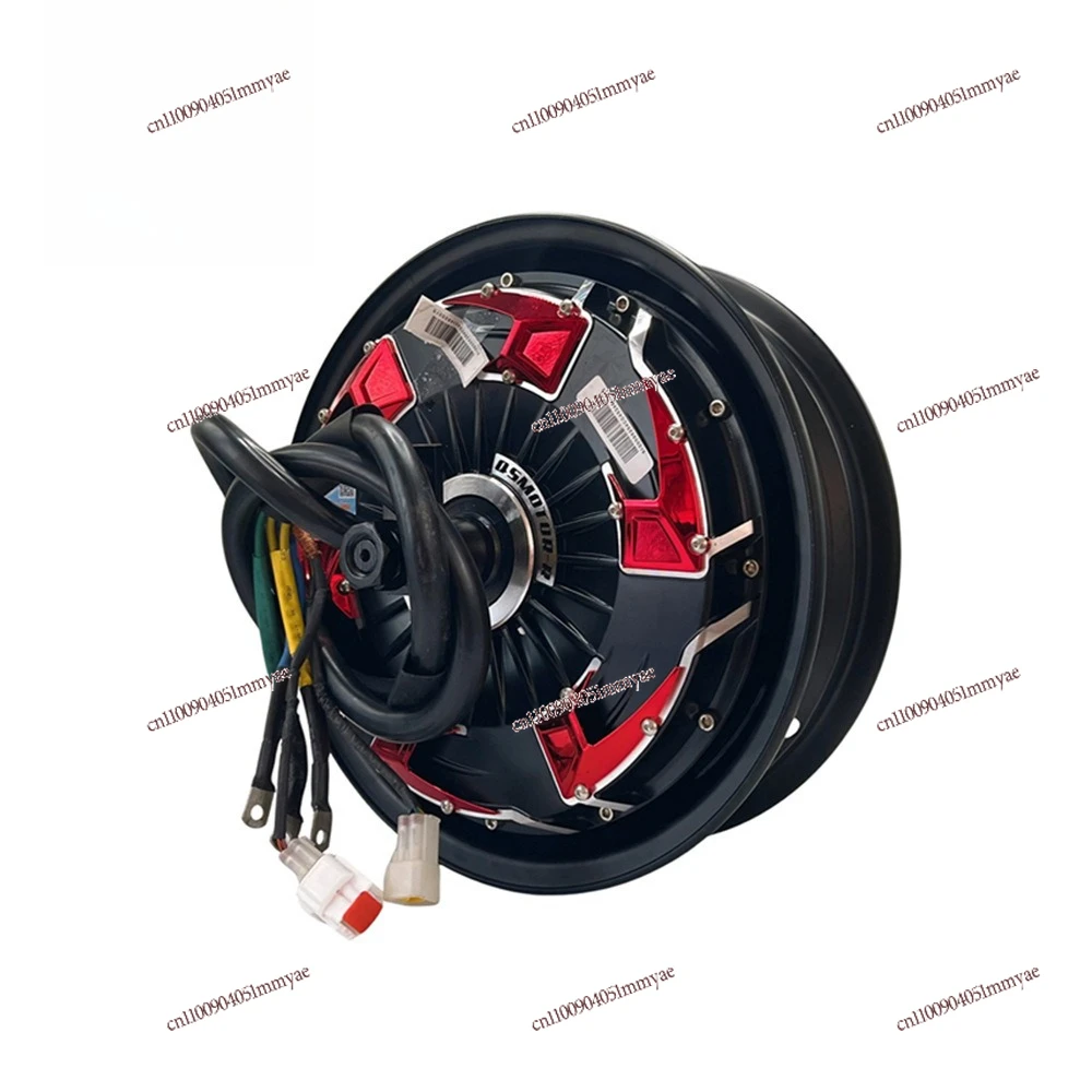12-inch fourth-generation 5000W double-hall wide tire 16-axle 48V-96V electric vehicle motor