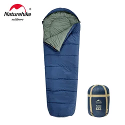 Sacco a pelo Naturehike MJ300 -1 ℃   MJ600 leggero -12 ℃   Sacco a pelo per mummia Sacchi a pelo caldi invernali in cotone da campeggio all'aperto
