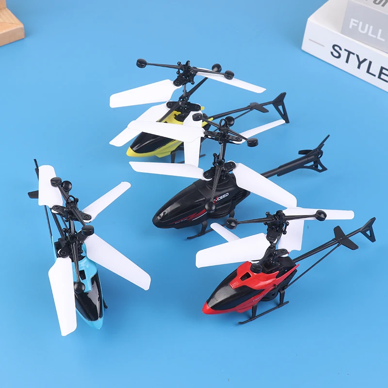 Dron de inducción infrarroja con sensor manual para niños, juguete de avión recargable, modelo de planeador de vuelo de lanzamiento, regalo para niños al aire libre, 1 unidad