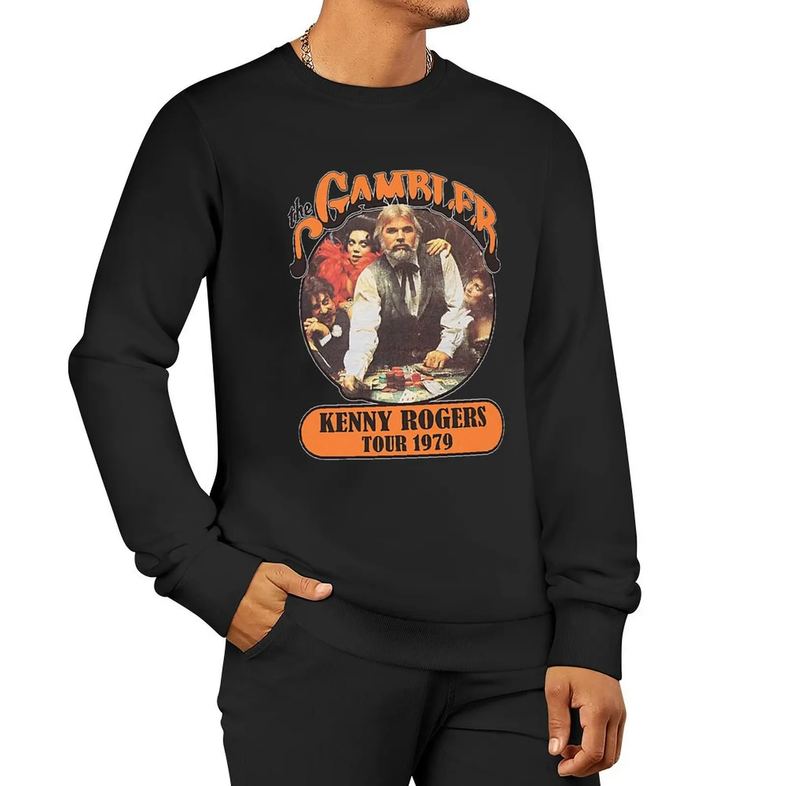 

Kenny Rogers The Gambler Essential Pullover Hoodie mens clothes sweatshirt