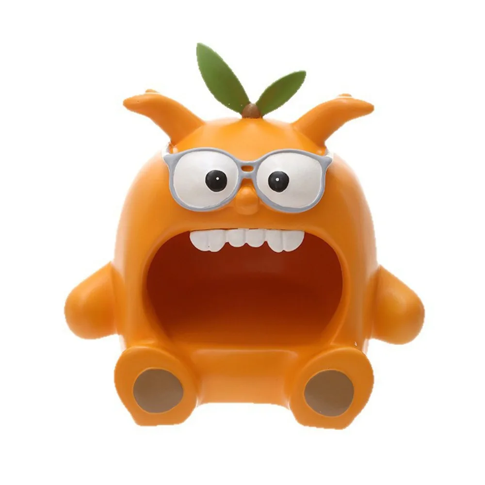 

Big Mouth Entryway Tray Decoration Light Luxury Decorative Cartoon Doll Key Storage Tray Novelty Figurines