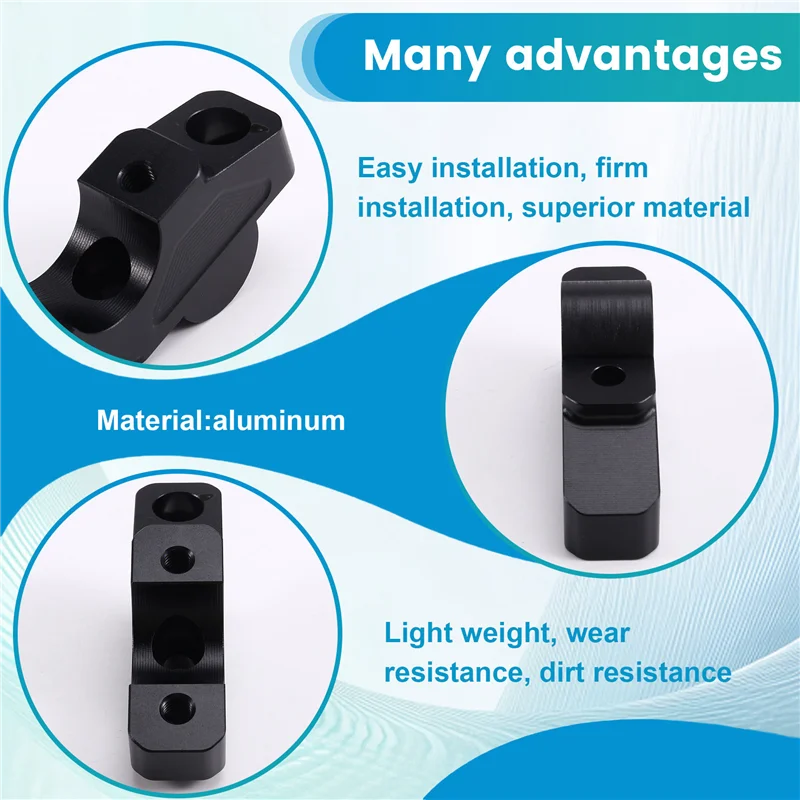 

Highly Recommended Scooter Accessories Handlebar Riser Clamp Extension Adapter For Zontes 368G 368G Adv 2024-