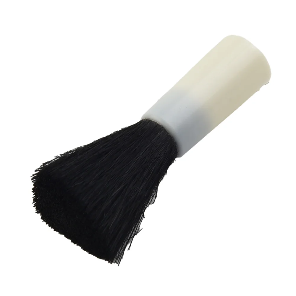 Szczotki Szczotka do dmuchawy powietrza 4,33 * 1,96 cala Szczotka do dmuchawy powietrza Czarne włókno Plastik Biały Antyki Elektronika Zupełnie nowa