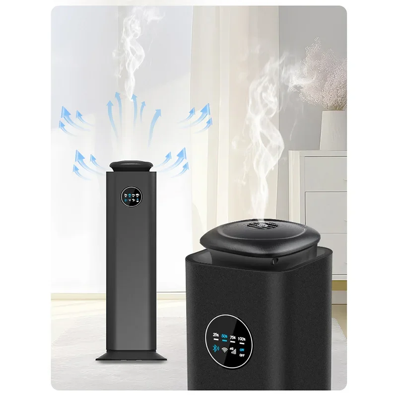Smart WiFi Essential Oil Diffuser App-Controlled, Silent Operation Aromatherapy Diffuser for Homes, Hotels, and Villas