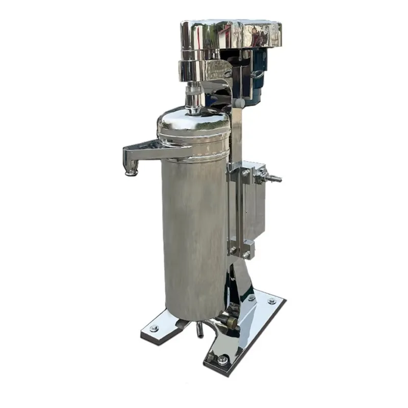Professional Vegetable Oil Continuous Centrifuge Tubular Oil-water Separator with CE Certificate