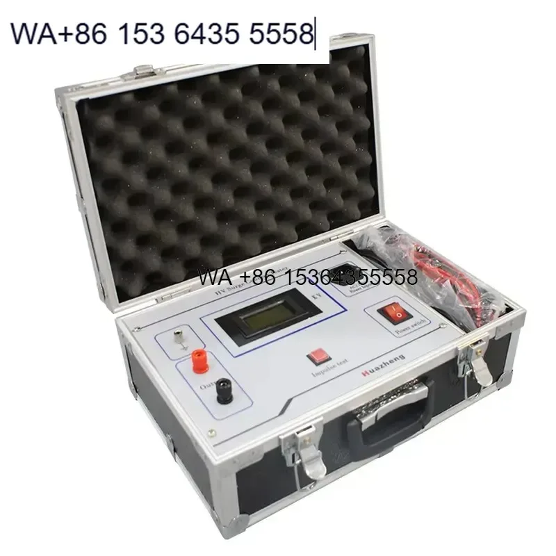 Wmwmnu for Huazheng Portable Zinc Oxide Electronic Lightning Surge Arrester Discharge Counter Tester CE China Factory Price