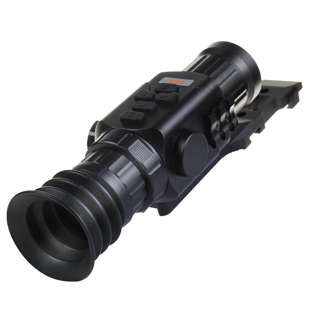 Outdoor Hunting Thermal Imager Scope M50 White/red/Black Hot Fusion Model Adjustable Thermal Sights Manual Focus 50mm