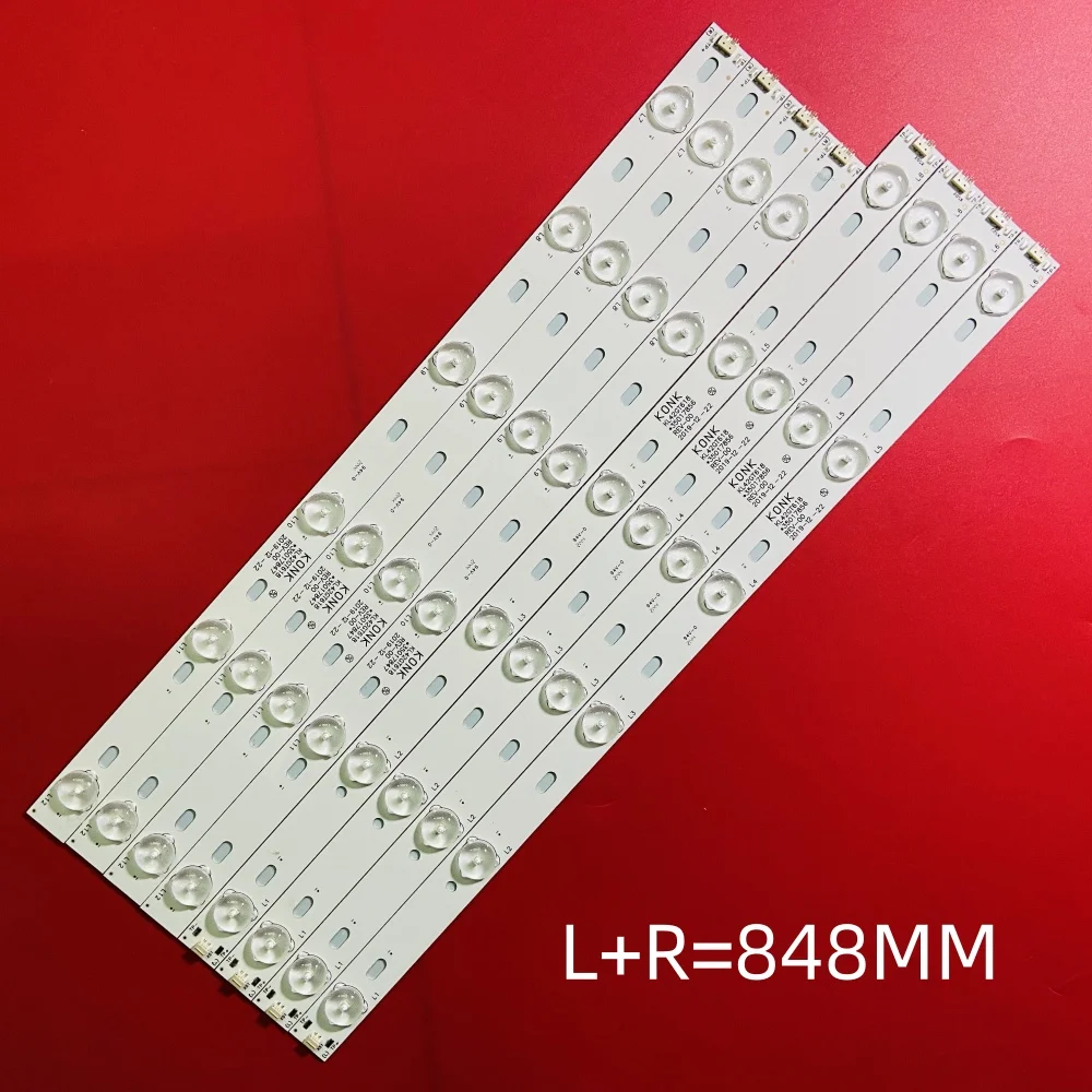 

Kit LED Backlight Strip 6+6LED for DNS K42A619 Supra STV-LC42T410FL TV 42"TV KL42GT618 35017849 35017855 35017848