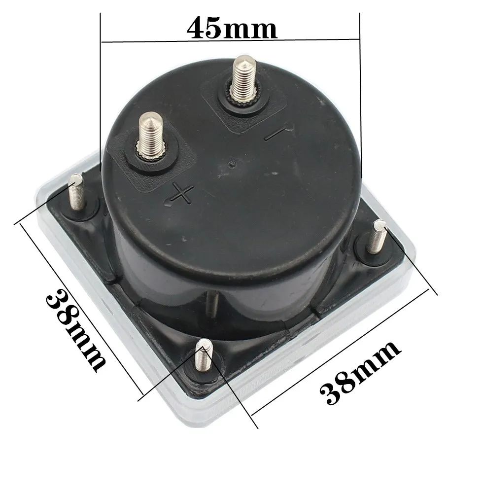 DH-50 AC Ammeter 1A 2A 3A 5A 10A 15A 20A 30A 50A Analog Pointer meter / Current meter