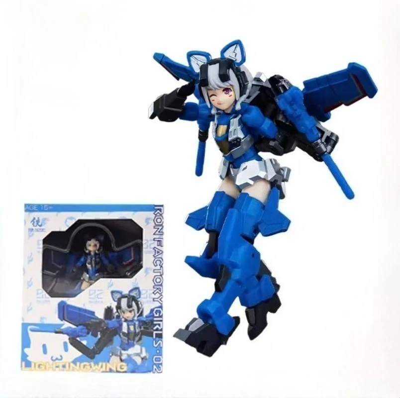 

Transformation Toys IF G-02 Thunder and Lightning Wings Character Mobile Robot Model Figure 100% Original Box Collection Gift