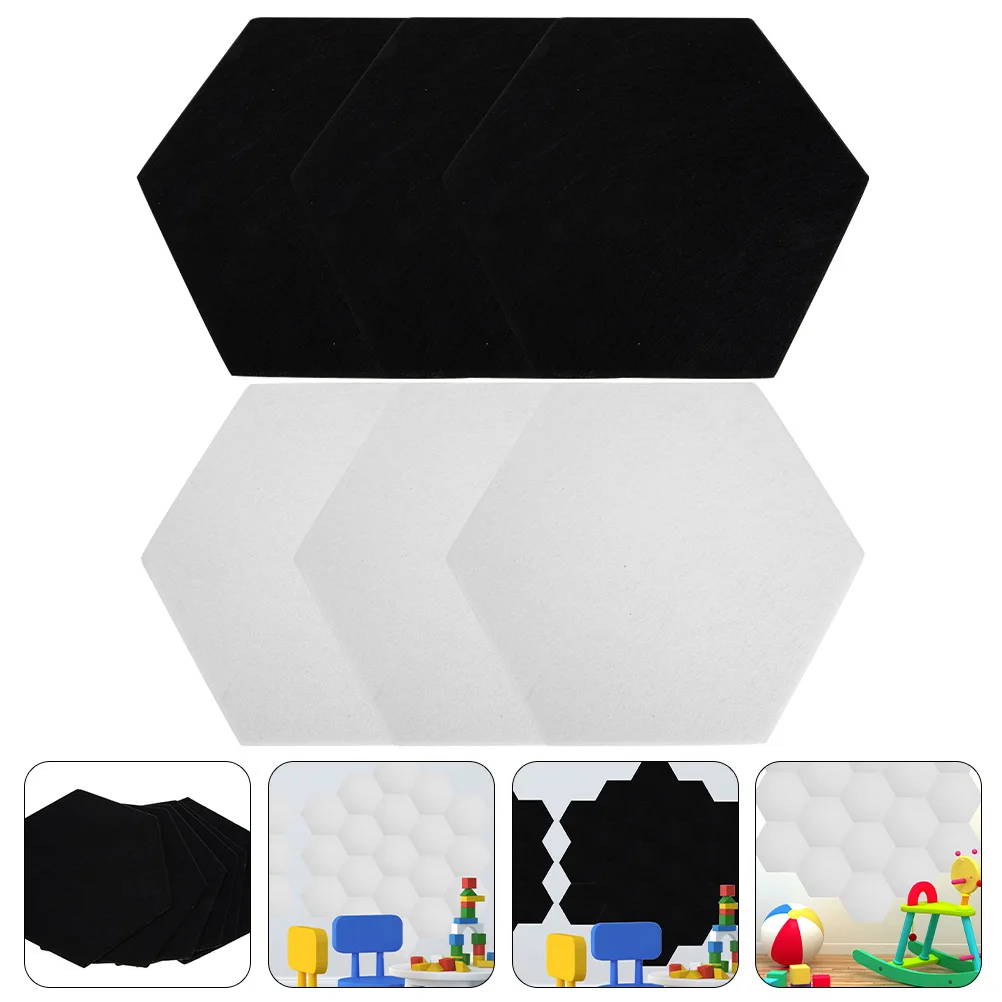 

6pcs Acoustic Panels Sound Absorption Block Wall Soundproof Panel Sound Dampening For Stadium Ktv Soundproofing Material