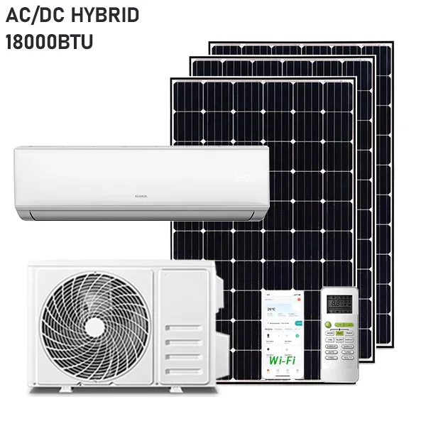 

18000 БТЕ A+++ Wi-Fi Солнечный кондиционер ACDC Hybrird Solar Power Кондиционер