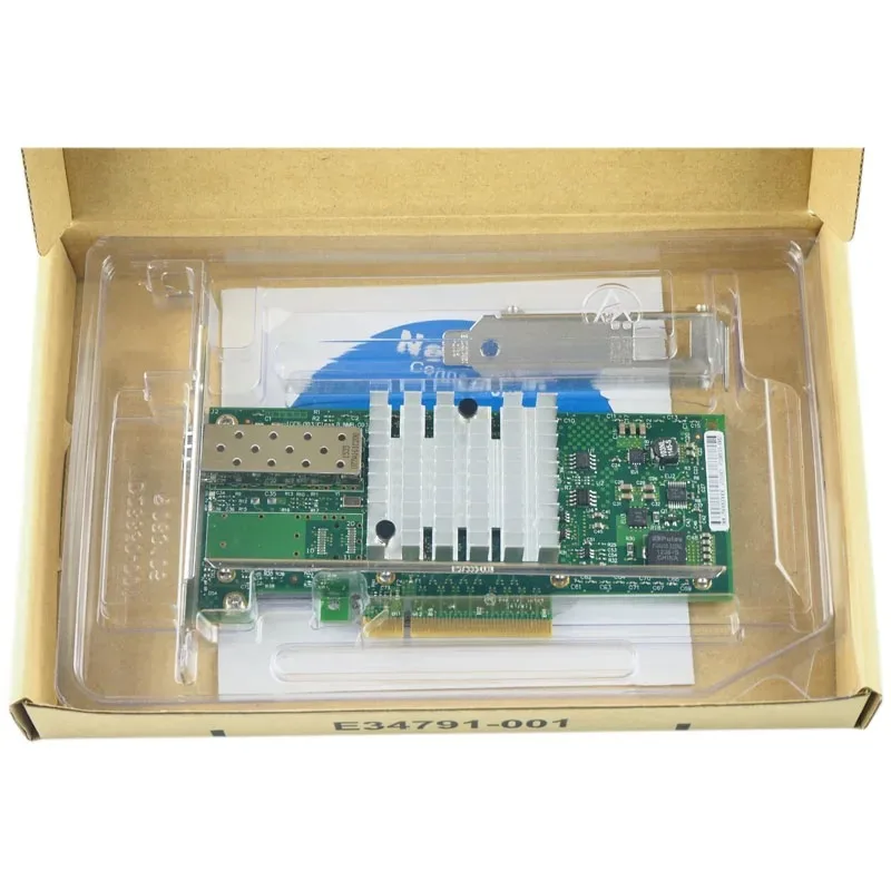 X520-DA2/E10G42BTDA 10G Ethernet Adapter - Intel 82599ES Chip Dual Port PCIe x8 SFP+ Not Included for Server/Workstation