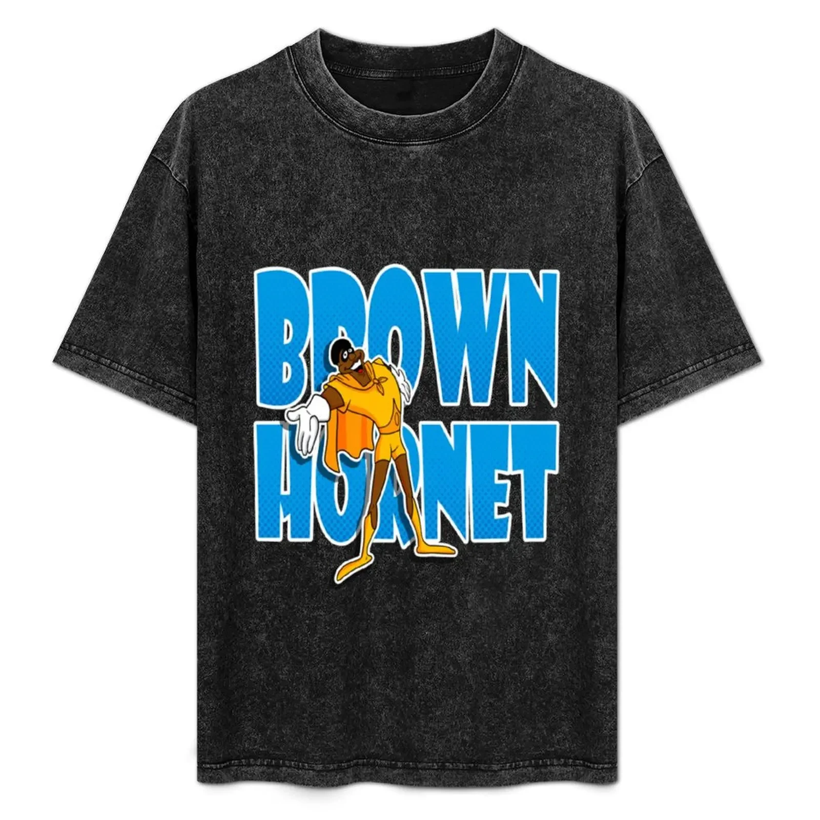 

Brown Hornet T-Shirt custom t-shirts Short sleeve tee vintage t shirts vintage men clothes