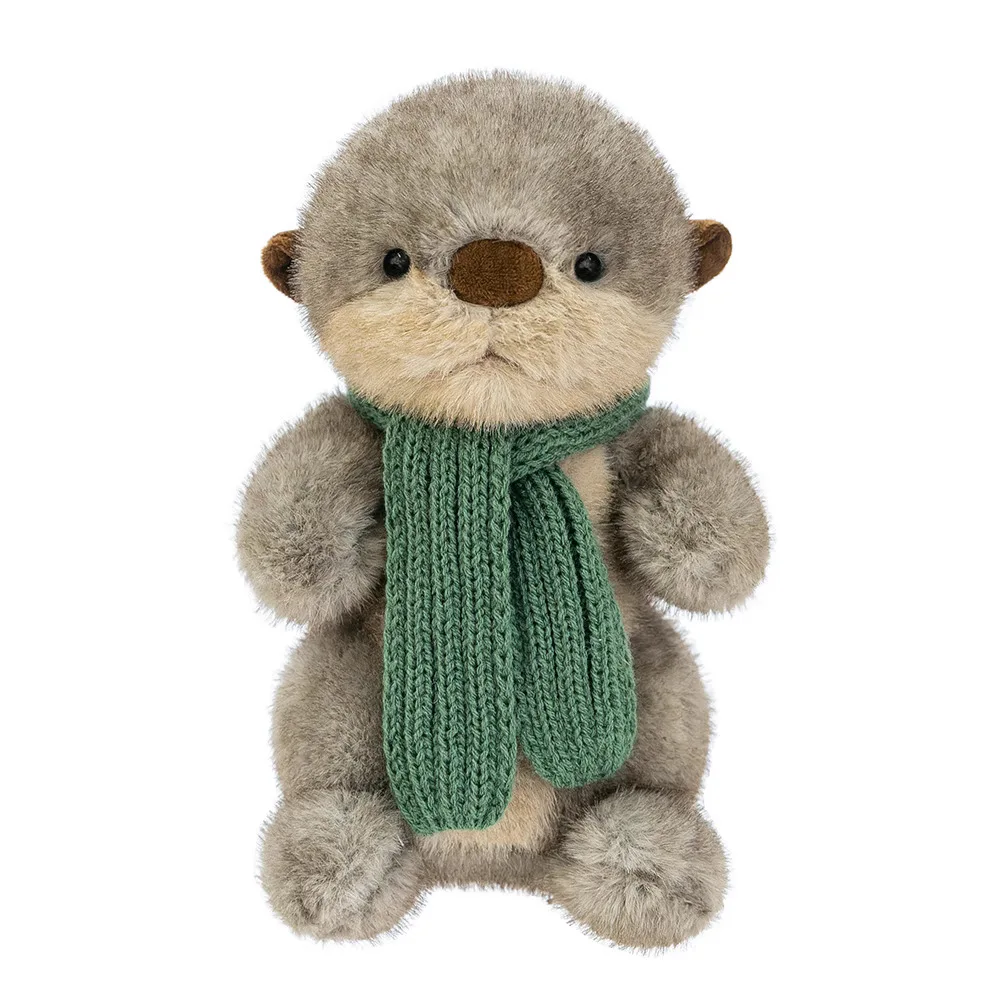 Kawaii Otter knuffel gevulde pop zacht knuffelig verjaardagscadeau voor kinderen meisjes Plushie kussen schattige gevulde pop