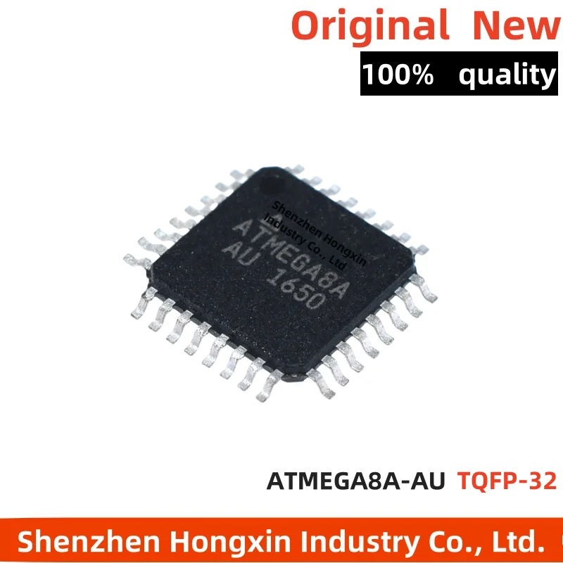

5 pieces ATMEGA8A-AU ATMEGA8A-AUR AVR microcontroller 8-bit microcontroller TQFP-32