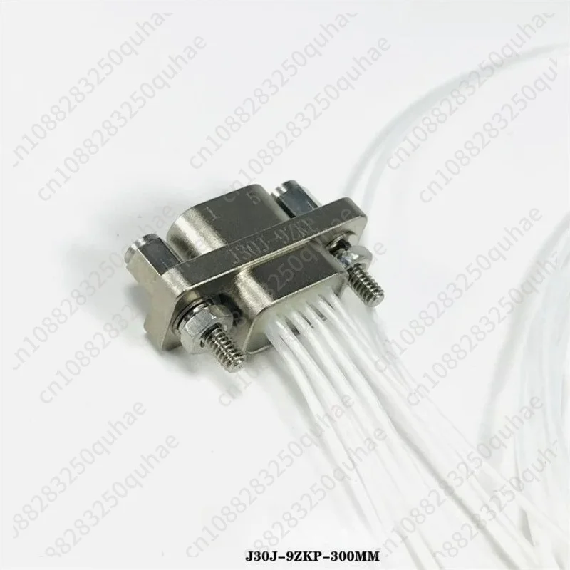 9-Pin J30J Aviation Connector, Industrial Rectangular Electrical Plug