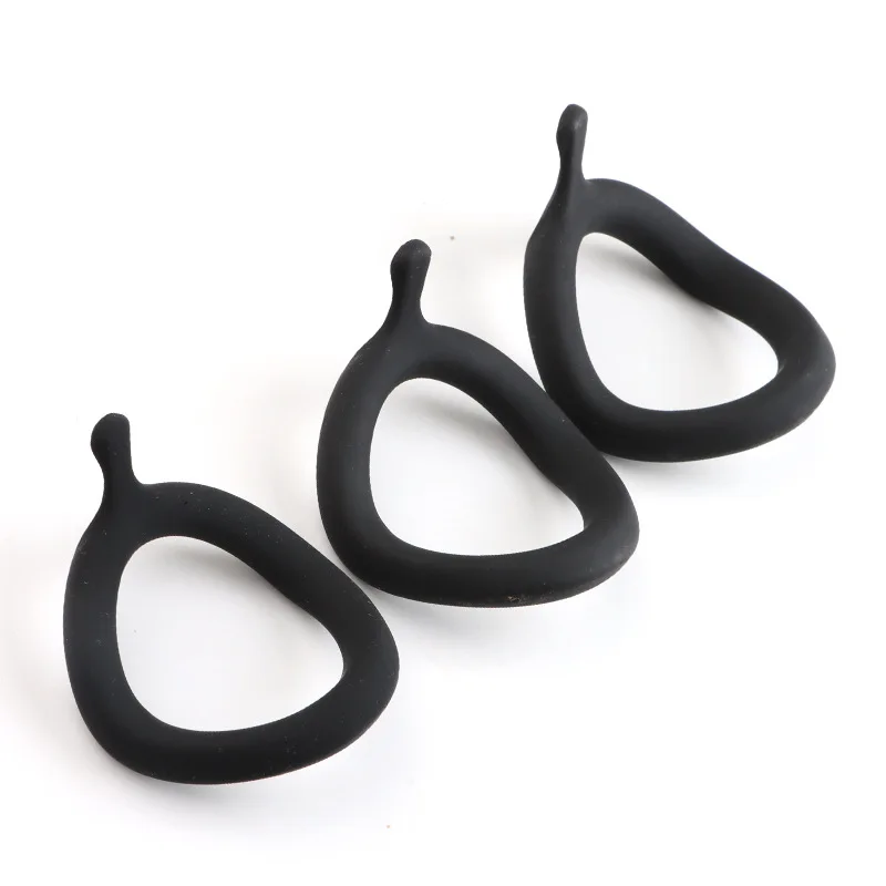 

Silicone Scrotum Ring Penis Erection Cock Ring Delay Ejaculation Sex Toys for Men Ball Stretcher Male Chastity Device Cockring