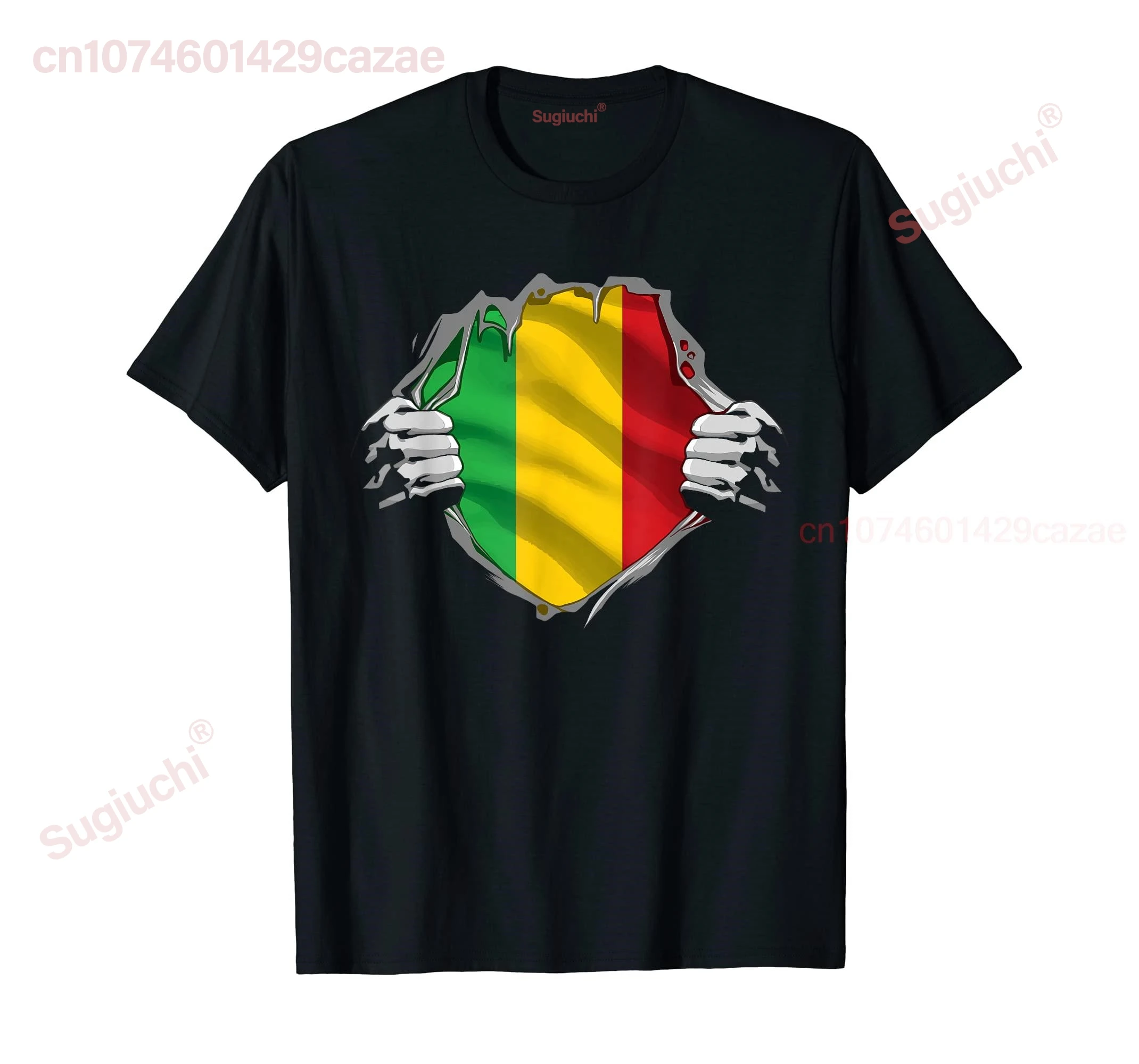 100% Cotton Super Malian Heritage Proud Mali Roots Flag T-Shirt MEN WOMEN UNISEX T Shirts Size S-6XL