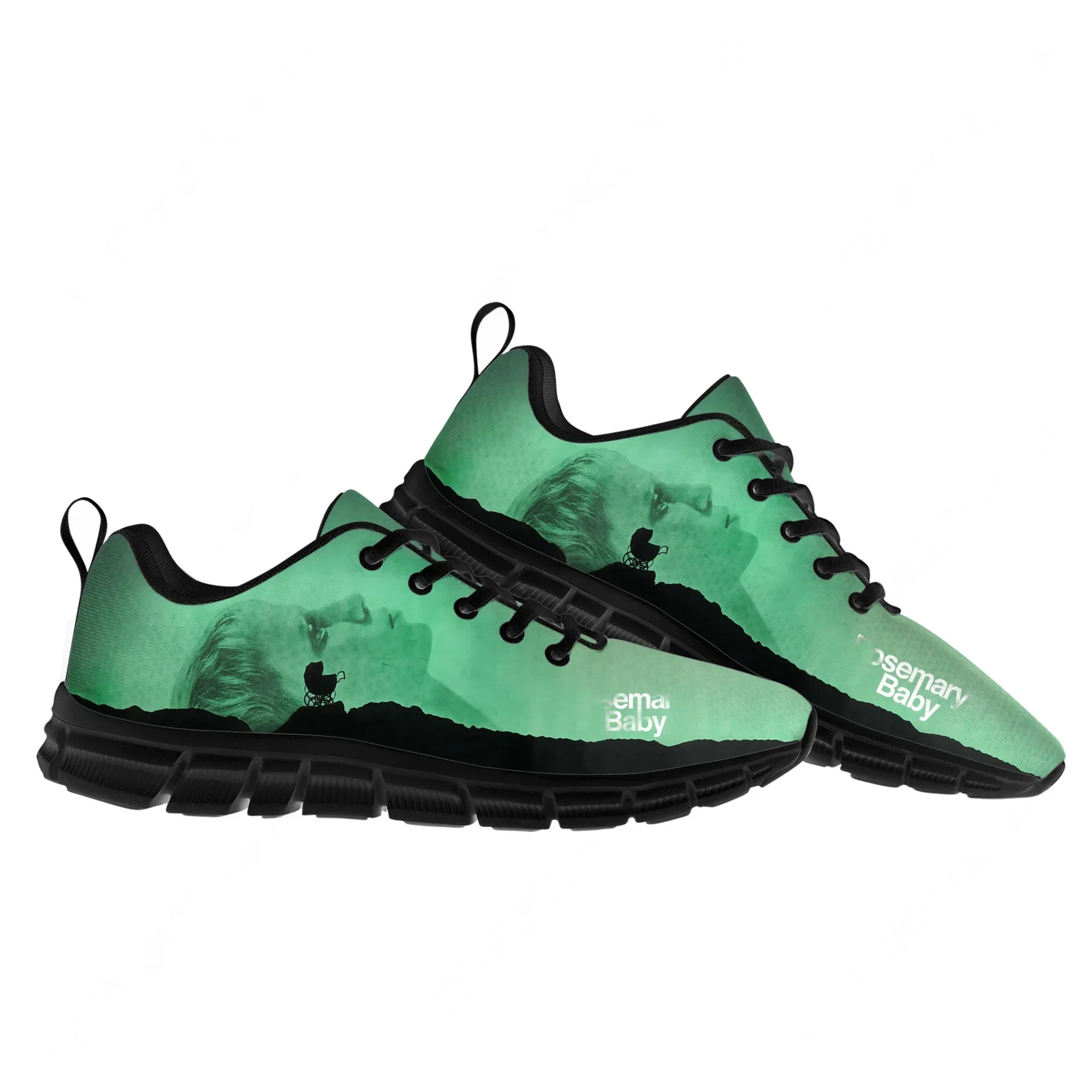 

Rosemary's Baby Lace Mesh Shoes Flat Sneaker Men Women Sports Shoe High Quality Personalized Fashion Sneakers Custom Made Footwe