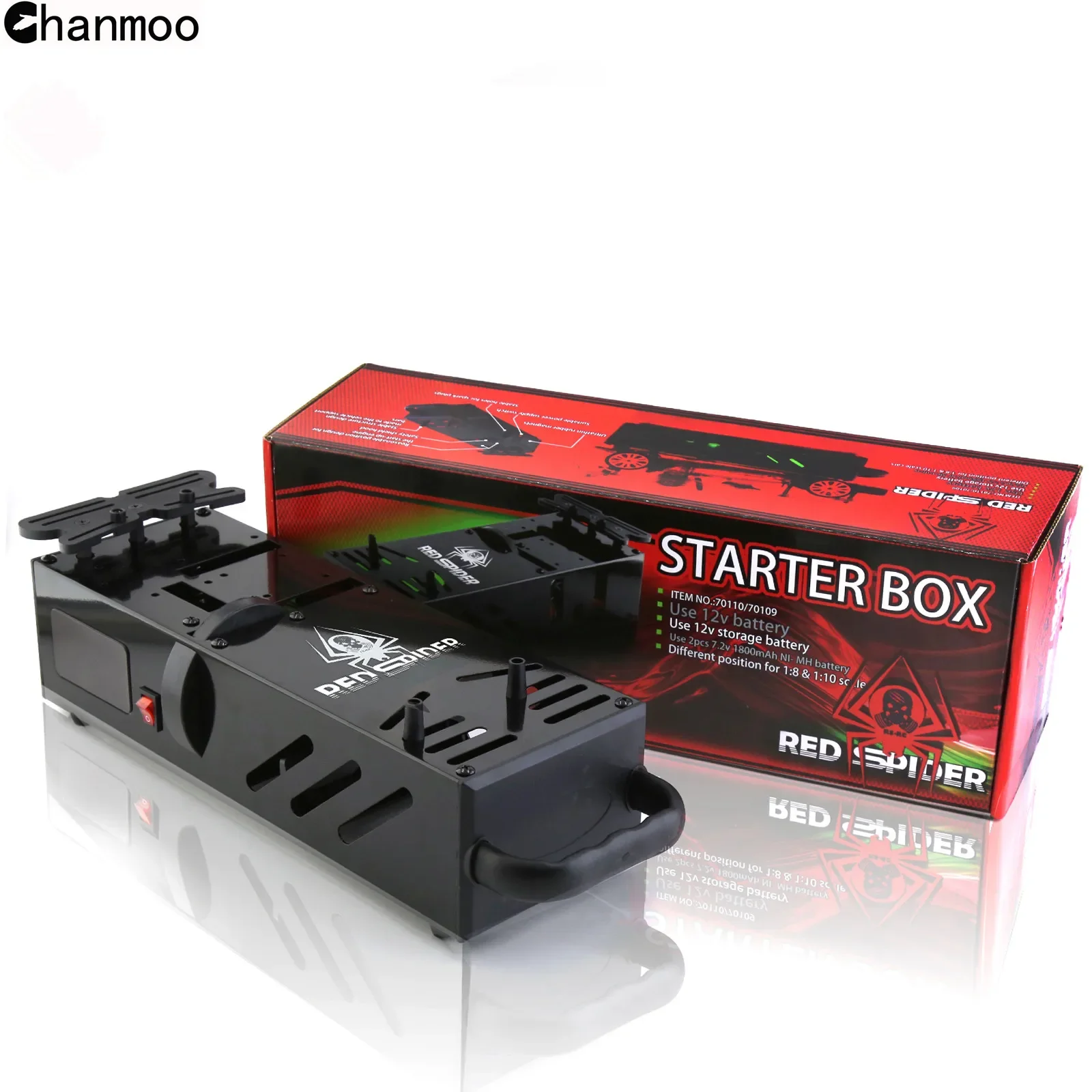 Multifunction RC Car Starter Box 8IGHT/8IGHT-T Starter Box Fit for 1/8 1/10 Buggies and Truggys and Losi