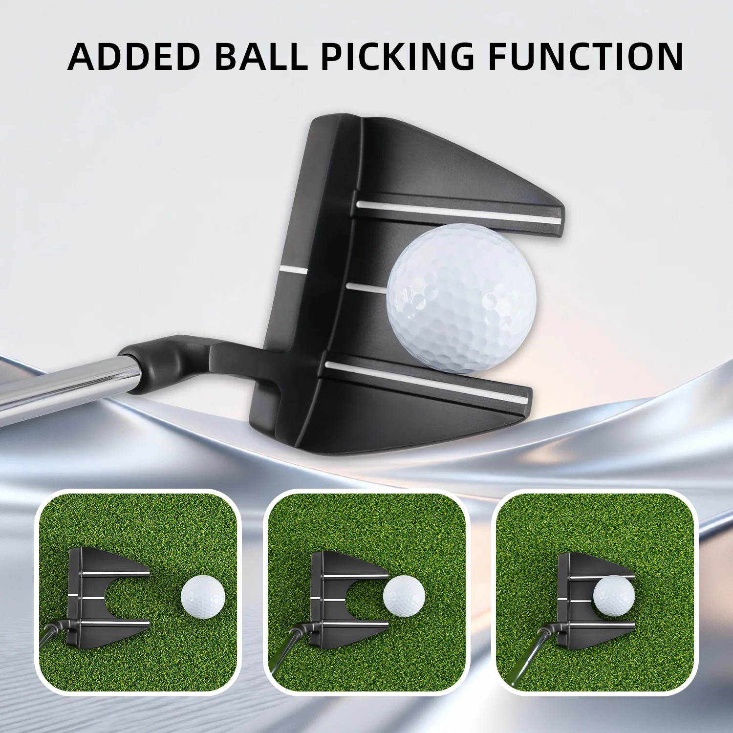 

Golf Putter - 72-Degree Bottom Angle, 3-Degree Loft Angle, Your Top Choice