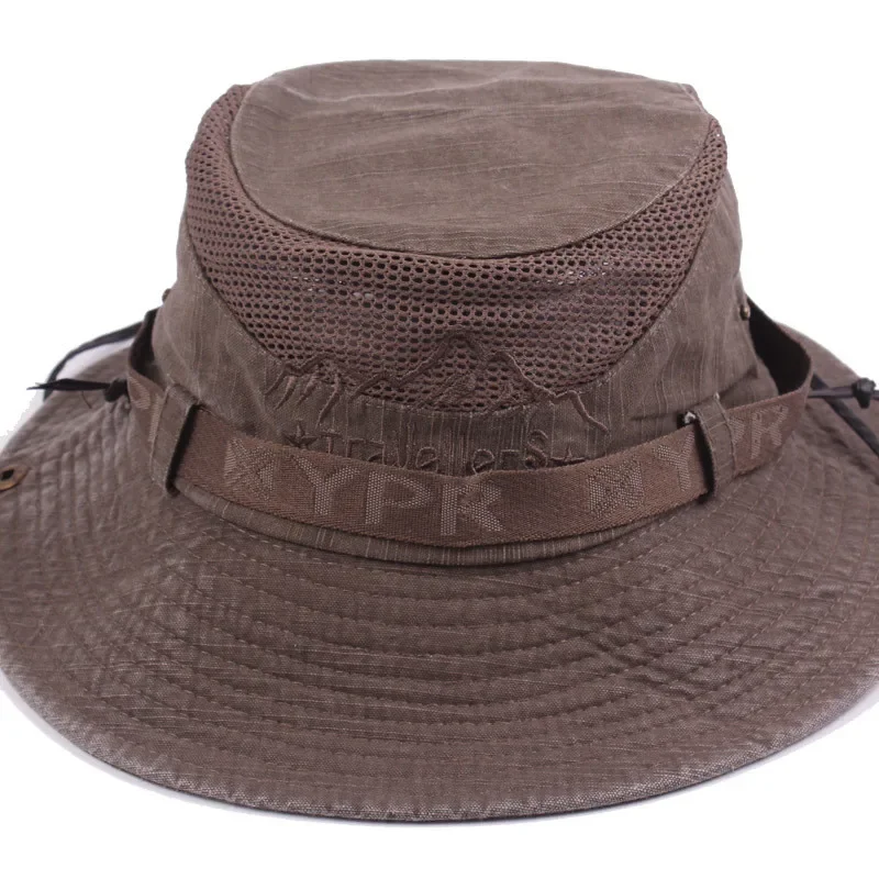 Gorra safari algodón transpirable – Verano pesca - imagen 2