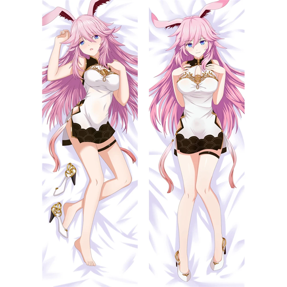 

Honkai Impact Anime Yae Sakura Dakimakura Hugging Body Pillow Case Otaku Loli Pillow Cushion Cover Gifts