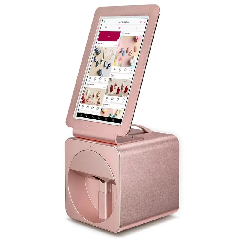 Best sales 3D Nail art printer Smart Nail Art Printer with 10.1 Inch Touch Screen Automatic Nail Recognition Device