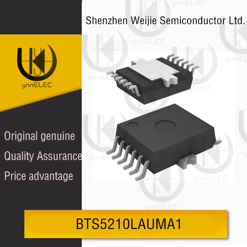 

Automotive High-Side Switch | BTS5210LAUMA1 AEC-Q100 | Load Diagnosis | DSO-12